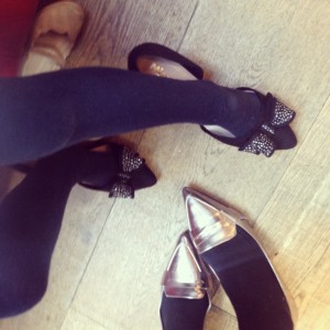 Jemima Bradley and shoes