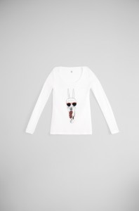 Petit Bateau Fifi Lapin long-sleeved sunglasses design