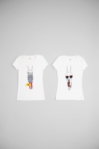 Petit Bateau Fifi Lapin short-sleeved t-shirts