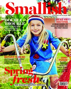 Smallish Magazine March cover